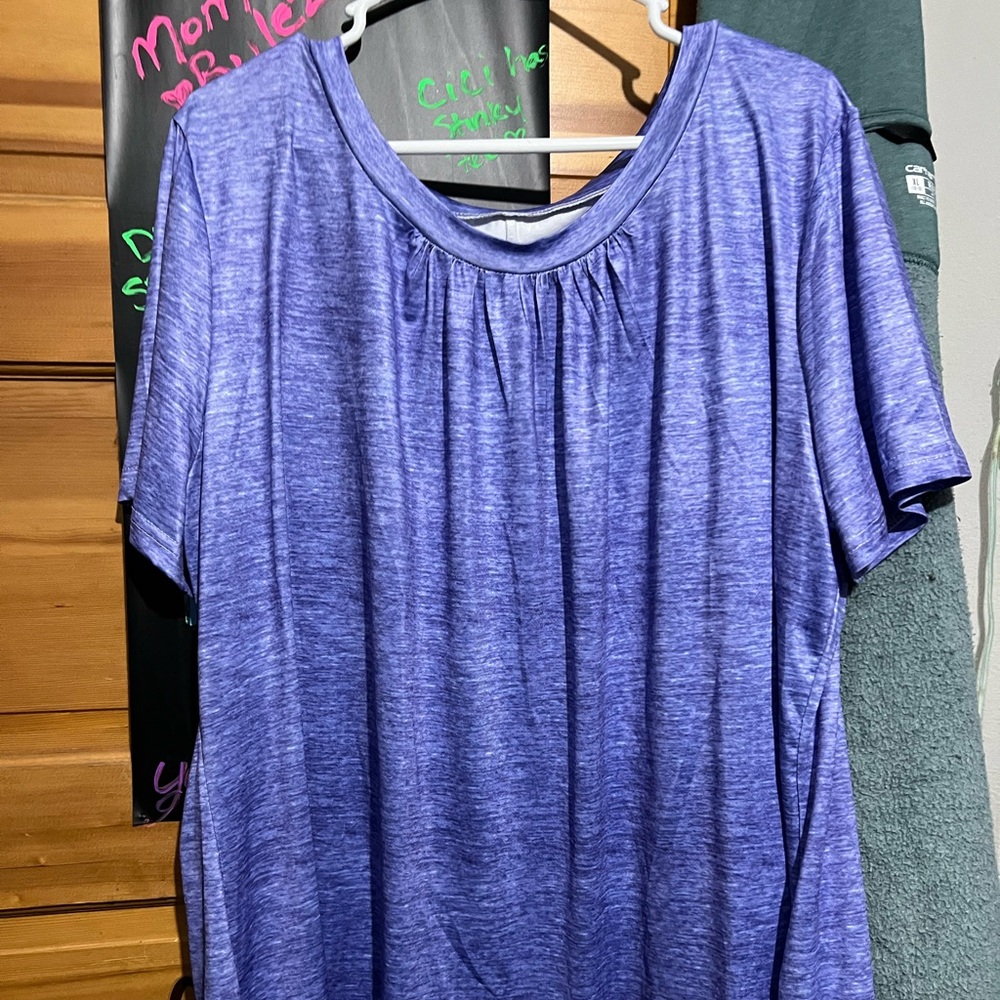 Violet shirt